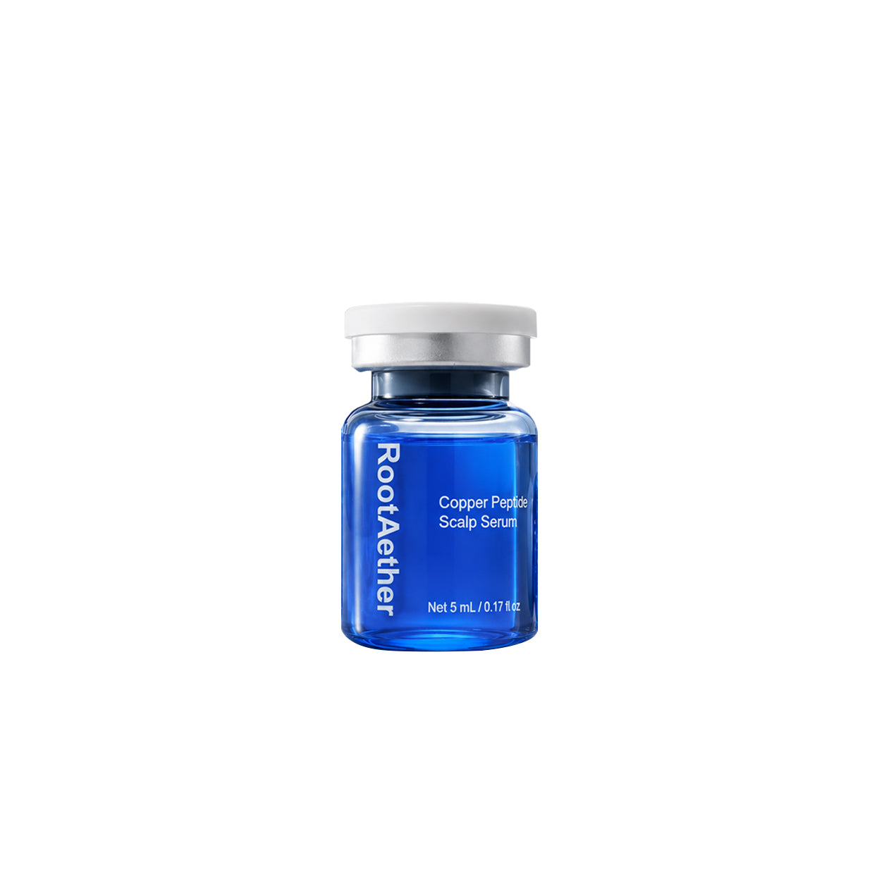 RootAether blue copper peptide scalp serum applicator