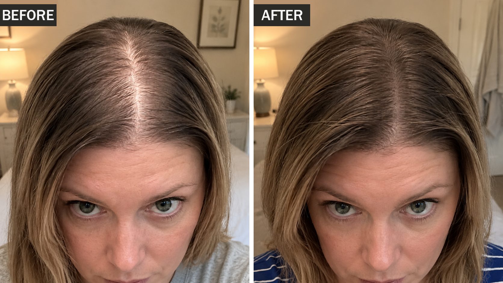 RootAether before and after botanical science comparison