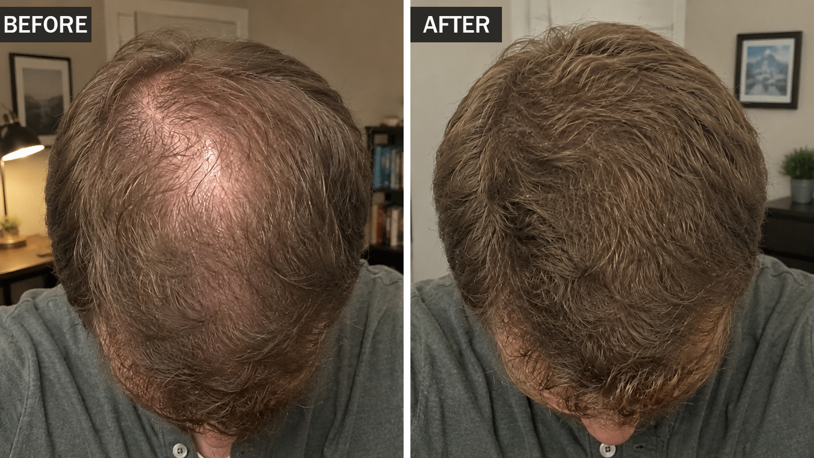 RootAether before and after root-area comparison